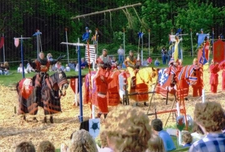 Richard Hazelden Jousting, Part of a Line up Richard Hazelden Jousting, Part of a Line up